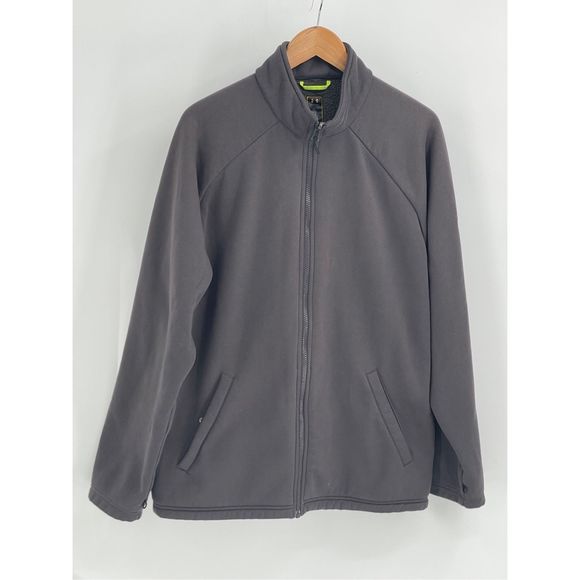 Under Armour Sweatshirt Full Zip Men XL Storm Lined Gray‎ - Picture 1 of 13